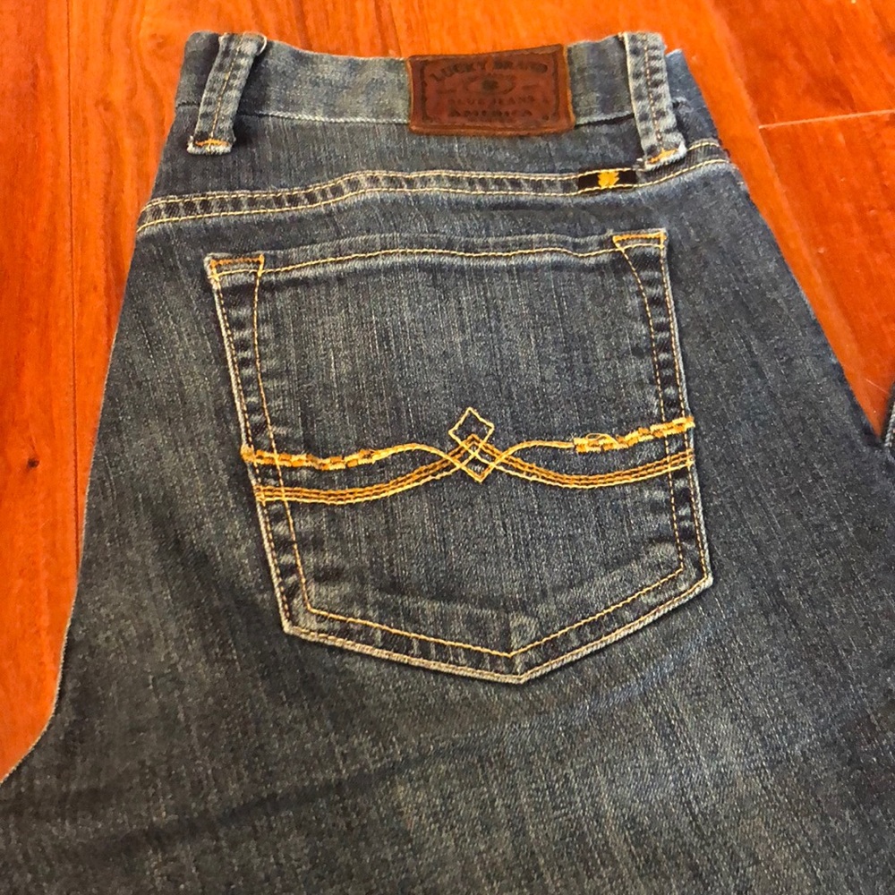 Lucky Brand The Sweet Jean Straight (4/27 ankle)